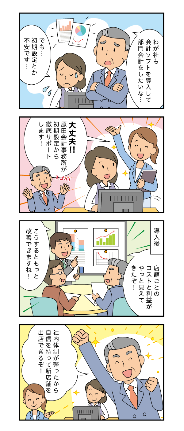 会計ソフトを導入すると業務はこんなにラクになります!